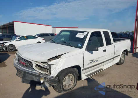 1996 GMC Sierra C1500 из США, поврежденный, VIN 2GTEC19R5T1531630
